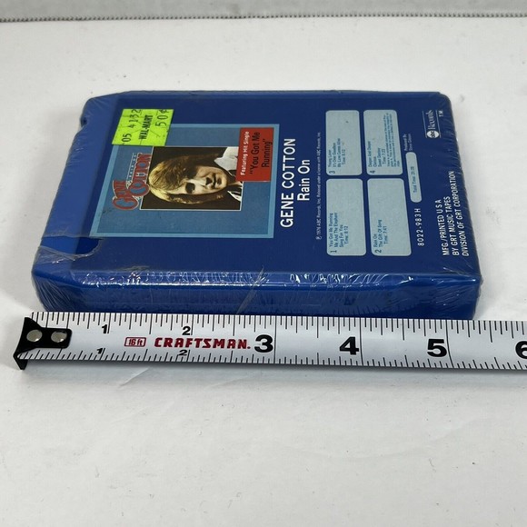 1976 Gene Cotton - Rain On  8-track  - SEALED - abc records 8022-983H - Picture 7 of 7